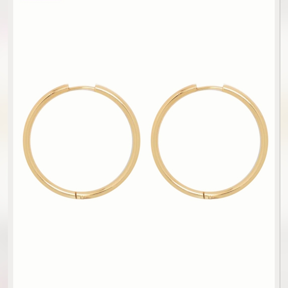 Hey Harper Gold Hoops